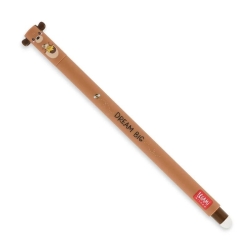 Legami Milano Στυλό Gel Που Σβήνει 0.7mm με Μωβ Mελάνι Bear EP0024