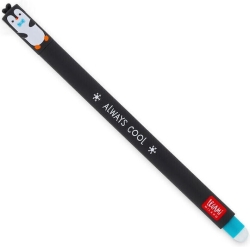 Legami Milano Στυλό Gel Που Σβήνει 0.7mm με Τιρκουάζ Mελάνι Penguin EP0033