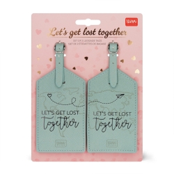 Legami Travel Ταμπελάκι Ονόματος Luggage Tag Let's Get Lost Together NLUG0006