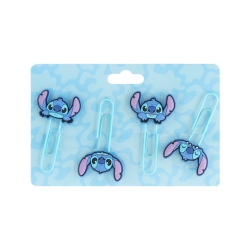 Logigraf Σετ 4 Συνδετήρες Disney Lilo & Stitch Tropical SCT004