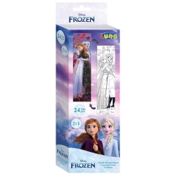 Luna Παζλ Χρωματισμού 24 Κομματιών 13x48cm Frozen 562785