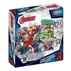 Luna Παζλ Lenticular 150τμχ Avengers 506191