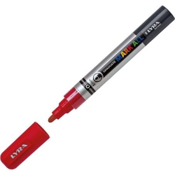 Lyra Μαρκαδόρος Ανεξίτηλος Graduate Mark All 2mm Red L6820018