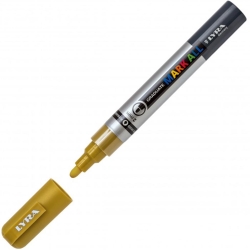 Lyra Μαρκαδόρος Ανεξίτηλος Graduate Mark All 2mm 250 Gold L6820250