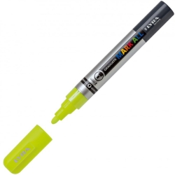 Lyra Μαρκαδόρος Ανεξίτηλος Graduate Mark All 2mm 304 Neon Yellow L6820304