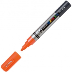 Lyra Μαρκαδόρος Ανεξίτηλος Graduate Mark All 2mm 313 Neon Orange L6820313