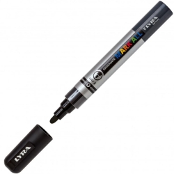 Lyra Μαρκαδόρος Ανεξίτηλος Graduate Mark All 2mm 099 Black L6820099