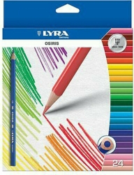 Lyra Ξυλομπογιές Τριγωνικές Σετ 24τμχ 2521240