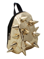 Madpax Pint Metallic Extreme 24 Karat Σχολική Τσάντα Πλάτης σε Χρυσό χρώμα Μ22 x Π15 x Υ30cm