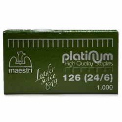 Roma Maestri Σύρματα Συρραπτικού Platinum No 126 Συρραφής 1000 τμχ