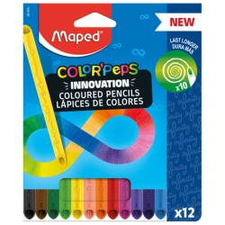 Maped Color' Peps Infinity Ξυλομπογιές 12χρ 861600