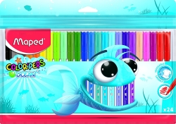 Maped Color'Peps Ocean Μαρκαδόροι Λεπτοί 24χρ 845722