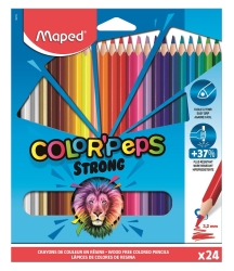 Maped Color'Peps Strong Σετ Ξυλομπογιές 24τμχ 862724