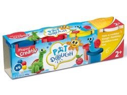 Maped Creativ Πλαστοζυμαράκια Σε Βαζάκια 4χρ 907200