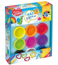 Maped Creativ Πλαστοζυμαράκια Σε Βαζάκια 9χρ + Αξεσουάρ 907202
