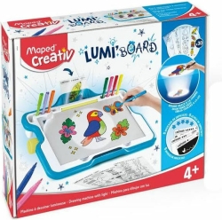 Maped Creativ Φωτεινός Πίνακας Ζωγραφικής Με Σχέδια & 12 Μαρκαδόρους 907021