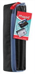 Maped Κασετίνα Βαρελάκι 1 Θήκη Essential Μαύρη 931900