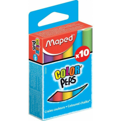 Maped Κιμωλίες Χρωματιστές 10τμχ 593501