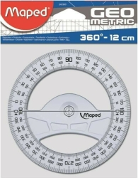 Maped Μοιρογνωμόνιο Geometric 360° 12cm 242360