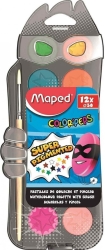 Maped Νερομπογιές 30mm 12 Χρώματα 811520