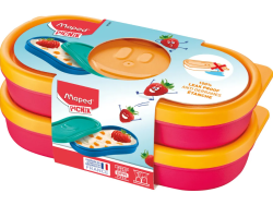 Maped Picnik Φαγητοδοχείο Διπλό Κόκκινο 870901
