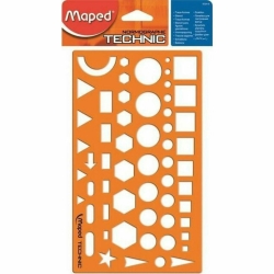 Maped Technic Γεωμετρικό Σαμπλόν Σχήματα 922410