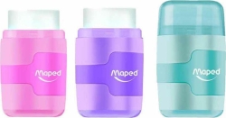 Maped Ξύστρα Διπλή Με Γόμα Διάφορα Χρώματα 049231