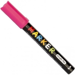 Μαρκαδόρος Ακρυλικός M&G 2mm Rose Red S214