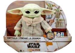 Mattel Star Wars Mandalorian Grogu 28εκ Soft Body Doll with Remote-Controlled Motion & Sounds