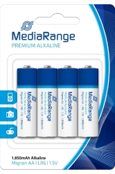 MediaRange Μπαταρίες Αλκαλικές ΑΑ 1.5V 4τμχ MRBAT104