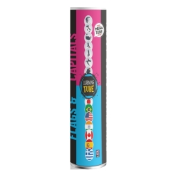 Learning Mega Tube Επιτραπέζιο Παιχνίδι Με Κάρτες Σημαίες & Πρωτεύουσες 40cm+Δώρο Χάρτης Παγκόσμιος