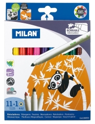 Milan Μαρκαδόροι Eraseable 11+1 80093