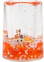 Μολυβοθήκη Ακρυλική I-total Υγρό Πορτοκαλί Orange Cat Xl2916