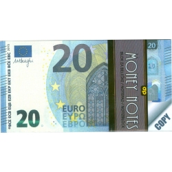 Money Notes 20 Euros 4-24-68