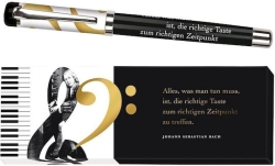 Moses Στυλό Rollerball με Μπλε Μελάνι Libri x Johann Sebastian Bach