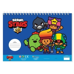 Μπλοκ Ζωγραφικής 23x32cm 40φ Brawl Stars 483919