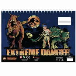 Μπλοκ Ζωγραφικής 23x33 40φ Jurassic 570785