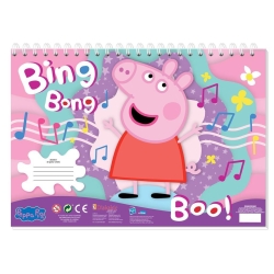 Μπλοκ Ζωγραφικής 23x33cm 40φ Peppa Pig 482755