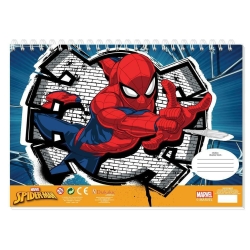 Drawing Pad 23x33cm 40f Spiderman 506006