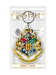 Harry Potter Hogwarts Crest Keychain RK38453C