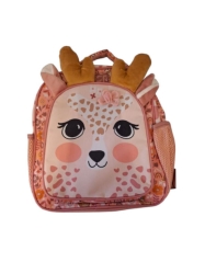 Must 2θήκες Cute Σχολική Τσάντα Πλάτης Νηπιαγωγείου Ροζ με Θήκη για Παγούρι 8lt 586207