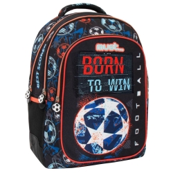 Must Τσάντα Πλάτης Δημοτικού 3 Θήκες Born To Win 584974