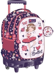 Must Τσάντα Τρόλλευ 3 Θήκες I Love Ballet 586195