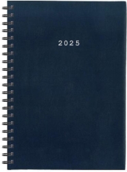 Next Ημερολόγιο Ημερήσιο Σπιράλ Basic Μπλε 12x17 02135-03