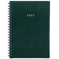 Next Ημερολόγιο Ημερήσιο Σπιράλ Basic Πράσινο 17Χ25 02125-05