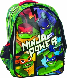 Nickelodeon Τσάντα Πλάτης Δημοτικού Ninja Power 334-01031
