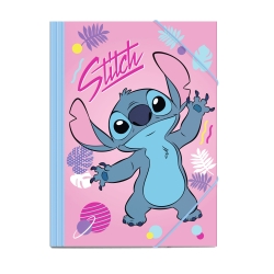 Ντοσιέ Λάστιχο Χάρτινος 25x35cm Lilo & Stitch 564494