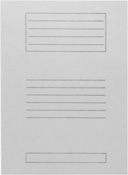 Ντοσιέ Ντοσιέ Μανίλα Με Αυτιά 25x35mm Γκρι 0000189