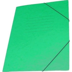 A&G Ντοσιέ Λάστιχο Πρεσπάν 25x35cm Πράσινο Μέντα