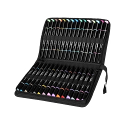Ohuhu Acrylic Markers Σετ 30τεμ. Ανεξίτηλων Ακρυλικών Μαρκαδόρων Με Διπλή Μύτη Y30-80601-08